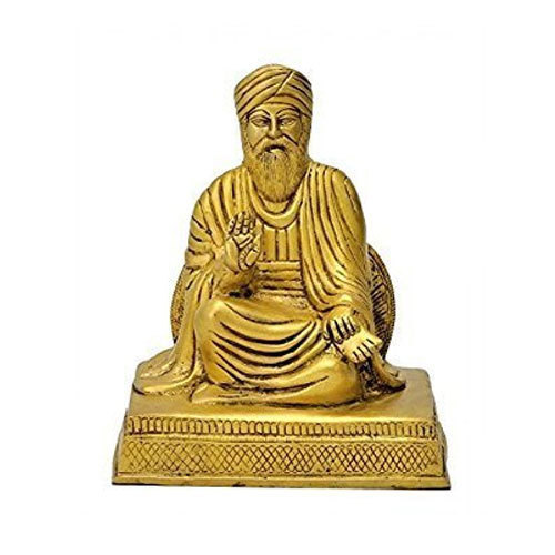 Guru Nanak Statue Gold Guru Nanak Statue Gold